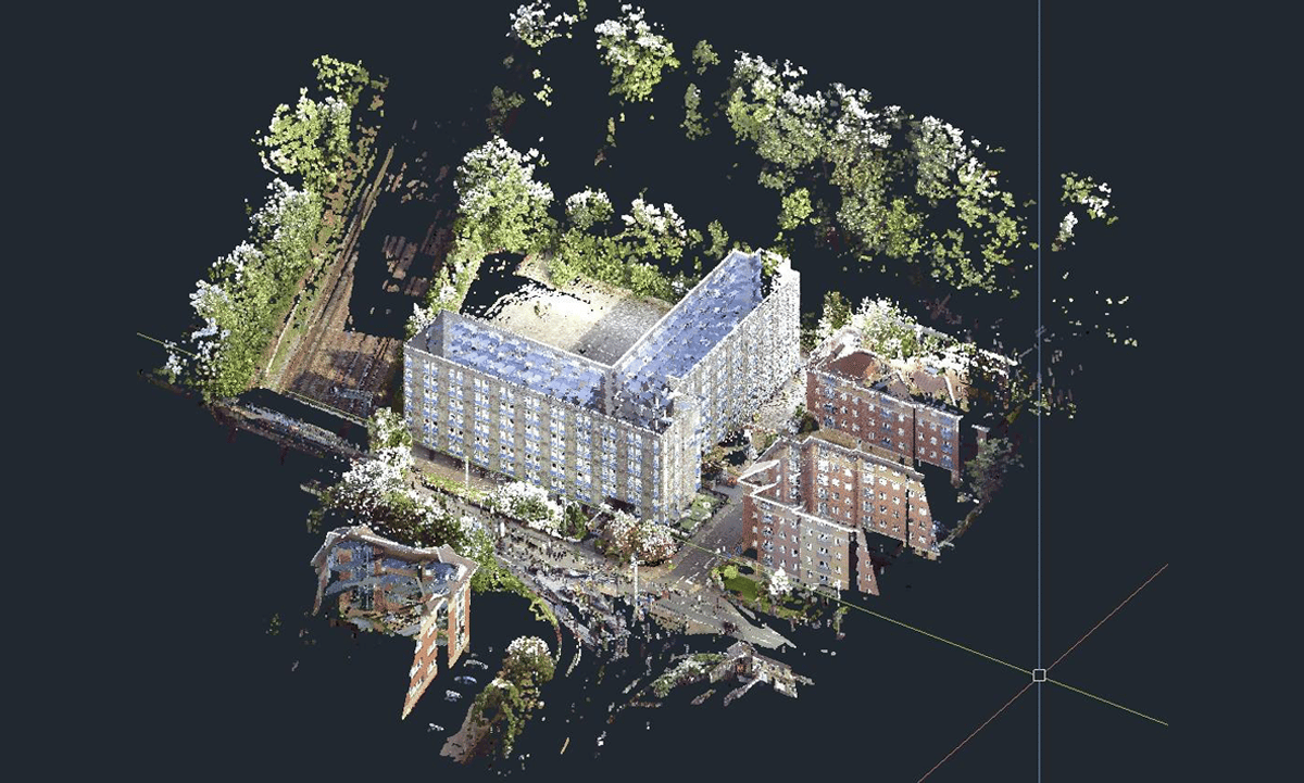 3D laser scanning for modern architecture