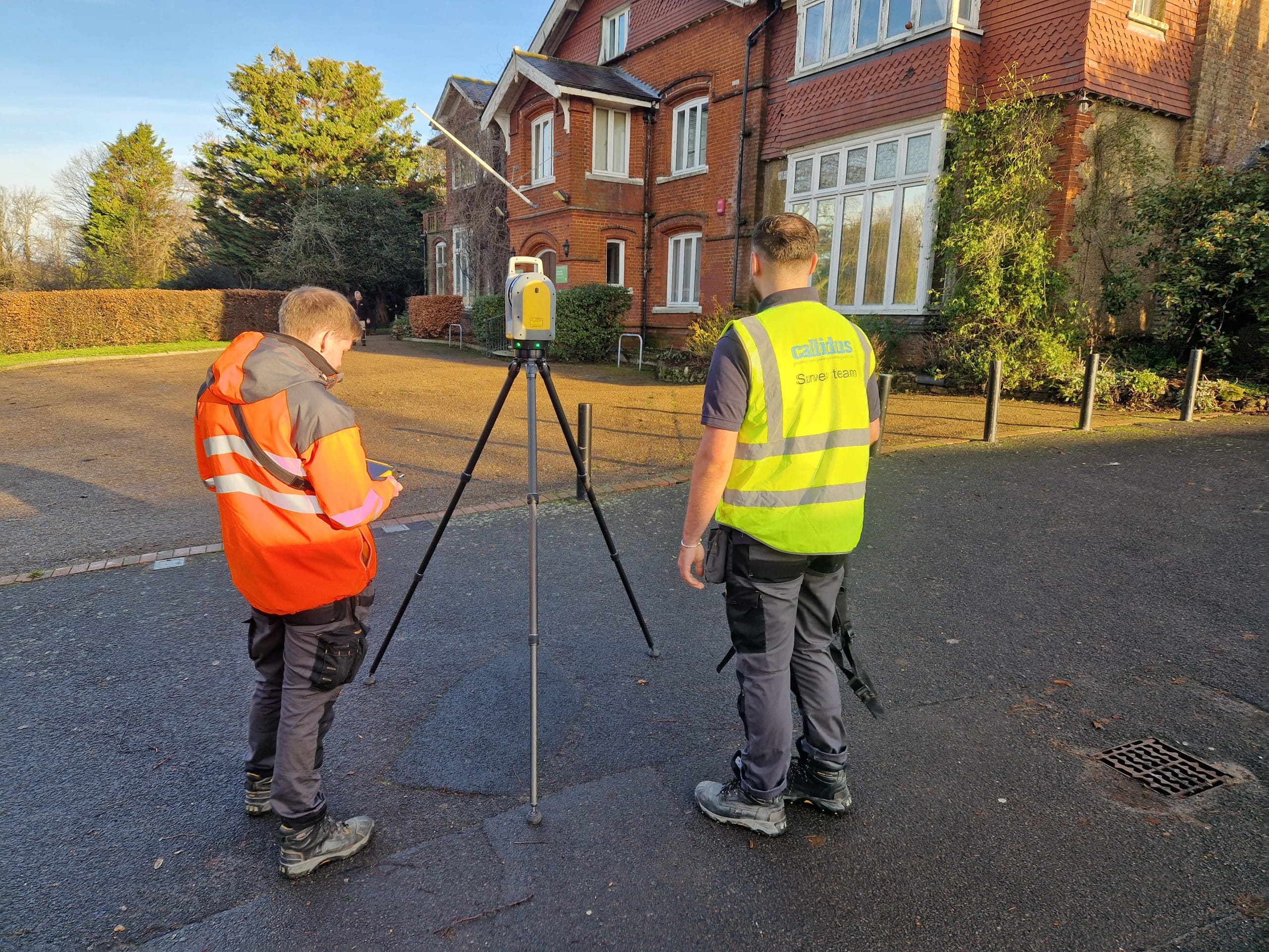 What is a 3D laser survey