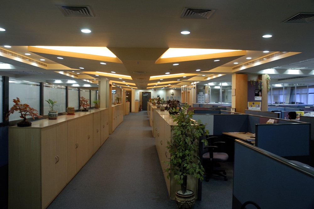 Laser surveying in offices